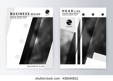 layout design template, annual report brochure. Business flyer design template. Business paper. Leaflet cover presentation layout in A4 size.