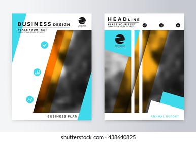 layout design template, annual report brochure. Business flyer design template. Business paper. Leaflet cover presentation layout in A4 size.