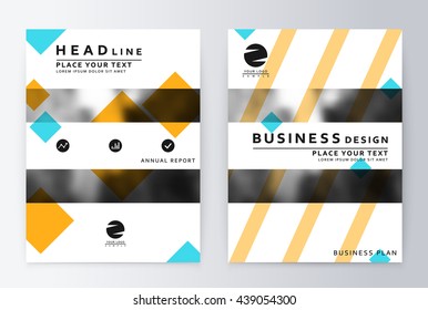 layout design template, annual report brochure. Business flyer design template. Business paper. Leaflet cover presentation layout in A4 size.