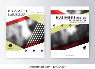 layout design template, annual report brochure. Business flyer design template. Business paper. Leaflet cover presentation layout in A4 size.