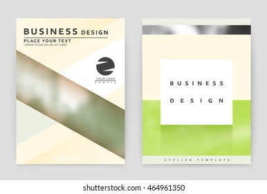 Layout design template, annual report brochure. Business flyer design template.