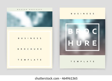 Layout design template, annual report brochure. Business flyer design template.