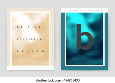 Layout design template, annual report brochure. Business flyer design template.