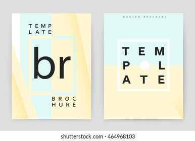 Layout design template, annual report brochure. Business flyer design template.