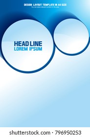 layout design template background. Business Vector illustration. you can place relevant content on the area.