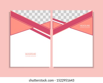 Layout design template. flyer. book pamphlet.cover. modern background design.