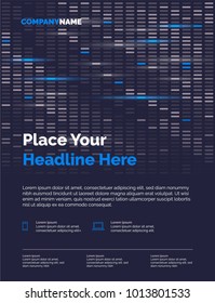 Layout Design Template, Geometric Abstract Background