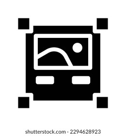 layout glyph icon illustration vector graphic