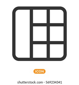 Layout Grid Vector Icon