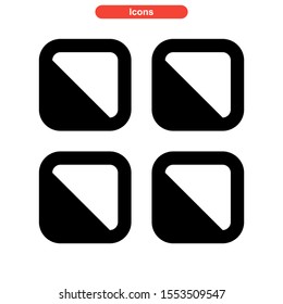 layout icon isolated sign symbol vector illustration - high quality black style vector icons
