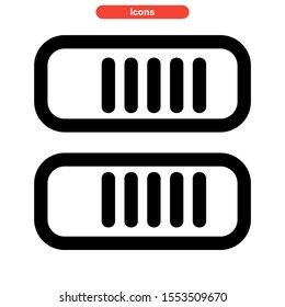 layout icon isolated sign symbol vector illustration - high quality black style vector icons
