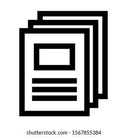 layout icon isolated sign symbol vector illustration - high quality black style vector icons
