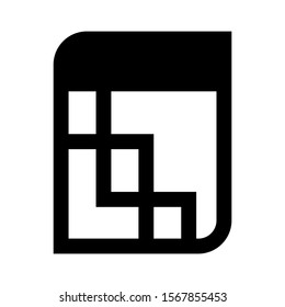 layout icon isolated sign symbol vector illustration - high quality black style vector icons

