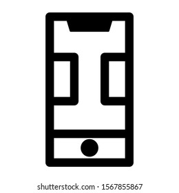 layout icon isolated sign symbol vector illustration - high quality black style vector icons
