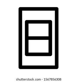 layout icon isolated sign symbol vector illustration - high quality black style vector icons
