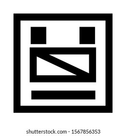 layout icon isolated sign symbol vector illustration - high quality black style vector icons
