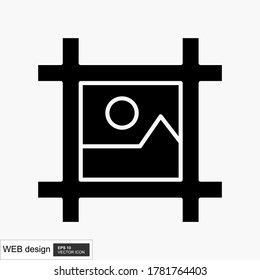 Diseño Icono Estilo de moda Fondo aislado