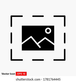 Layout Icon Trendy Style Isolated Background