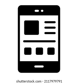 layout Icon. User interface Vector Illustration, As a Simple Vector Sign and Trendy Symbol in Line Art Style, for Design and Websites, or Mobile Apps,