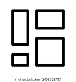 Layout Icon Vector Symbol Design Illustration