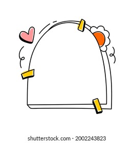 ilustración de diseño con concepto de arte de línea y dibujo a mano