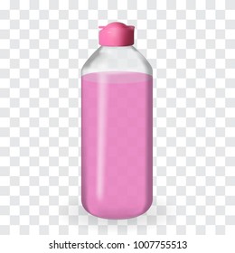 Layout jars filled on transparent background. Vector illustration. EPS10