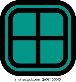 Layout Line vector Icon Design