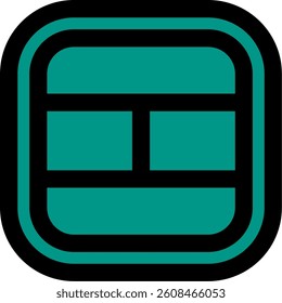 Layout Line vector Icon Design
