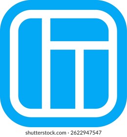 Layout Line vector Icon Design