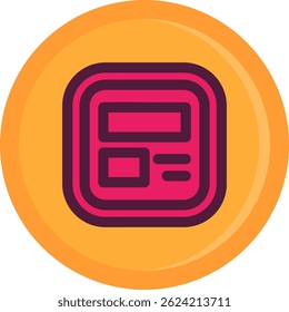 Layout Line vector Icon Design