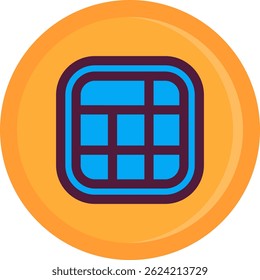 Layout Line vector Icon Design