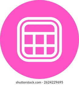 Layout Line vector Icon Design