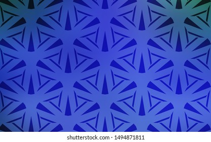  layout with lines, triangles. Beautiful illustration with triangles in nature style. Smart design for your adverts.