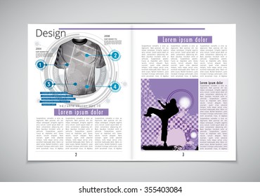 Layout Magazine, Vector