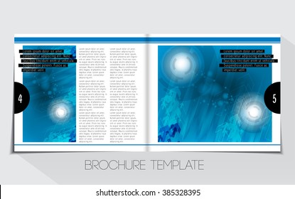 Layout magazine, vector 