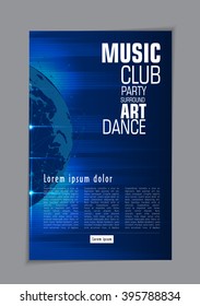 Layout magazine, vector