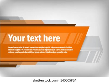 layout orange abstract, colorful background