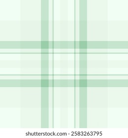 Layout pattern background vector, kind texture plaid check. Folded textile tartan fabric seamless in white and light colors palette.