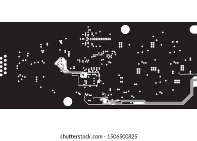 layout PCB  with gerber files of inner layers