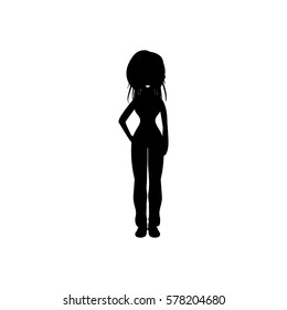 layout people monochrome icons
