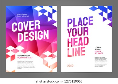 Layout poster template design for sport event, tournament, championship or ice hockey. Slovakia 2019.