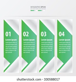 layout presentation design  green color