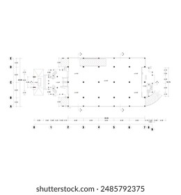 layout sketch of basement for car garage and car parking