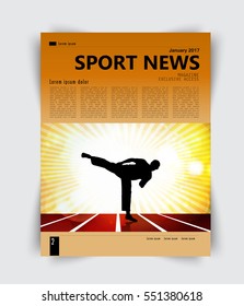 Layoutsportmagazin, Vektorgrafik