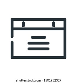 Layout,  statistic, diagram page icon vector. flat icon illustration