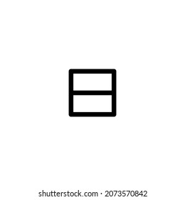 Layout symbol simple icon perfect illustration