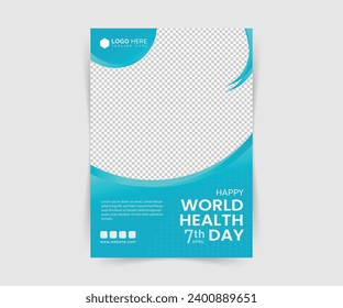 Layout template, brochure background. Vector design. A4 size for poster, flyer or cover, Template vector design for Brochure, Annual Report, Magazine, Poster, Corporate Presentation.	
