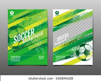 Layout template Design, Sport Background, Dynamic Poster, Brush Speed Banner, Vector Illustration.