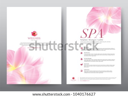 layout template elements presentation background design stock vector