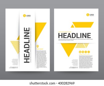 Layout Template elements, Presentation flat vector illustration design, brochure poster flyer leaflet